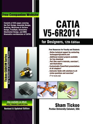 cover image of CATIA V5-6R2014 for Designers